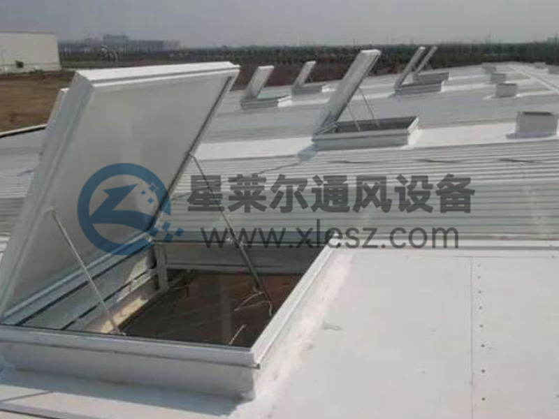 侧开型电动采光排烟天窗